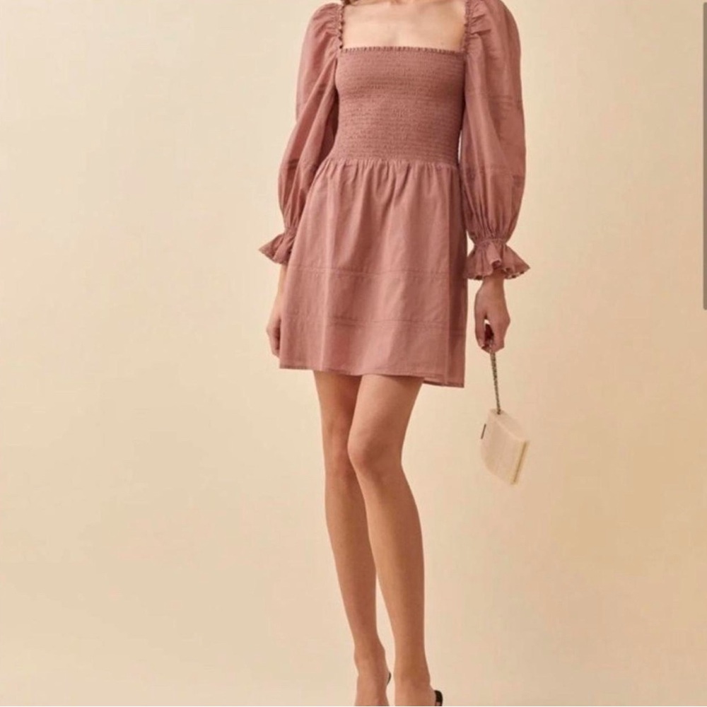 💕Reformation Hyland Linen Mini Dress💕